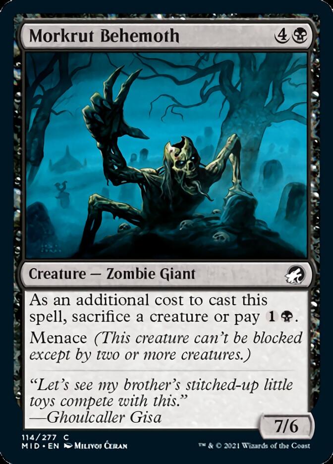 Morkrut Behemoth [Innistrad: Midnight Hunt] | Magic Magpie