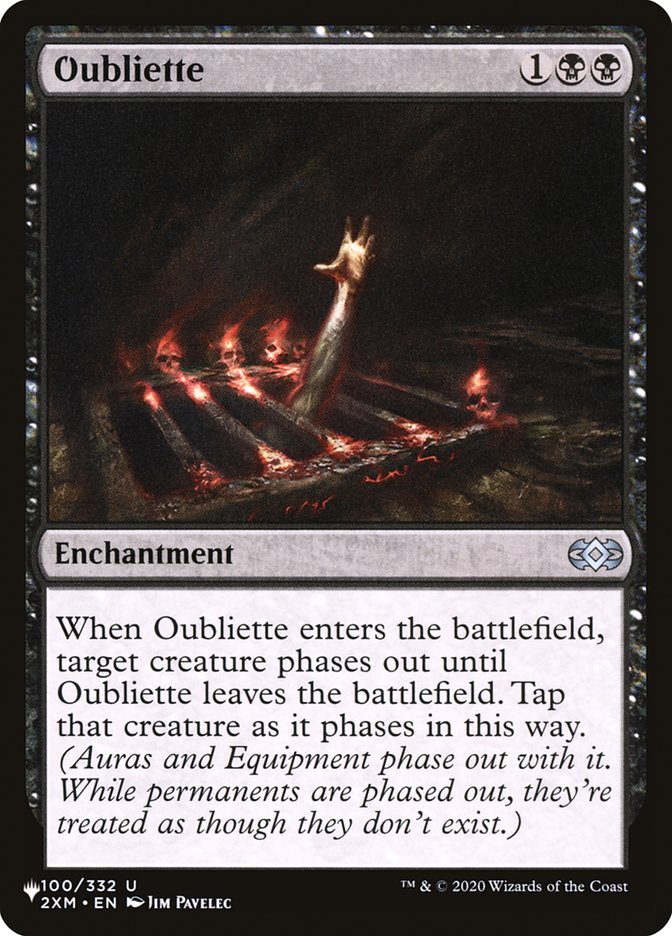 Oubliette [The List] | Magic Magpie