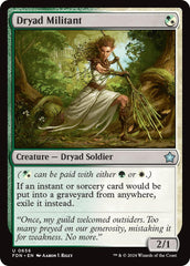 Dryad Militant [Foundations] | Magic Magpie