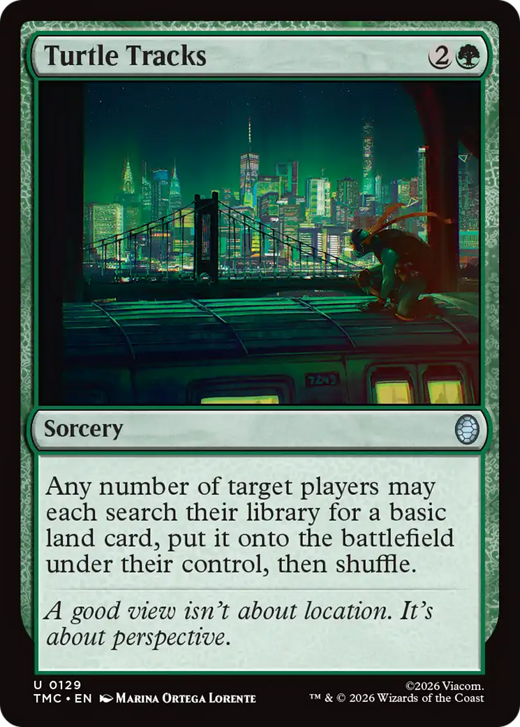 Turtle Tracks [Teenage Mutant Ninja Turtles Commander] | Magic Magpie