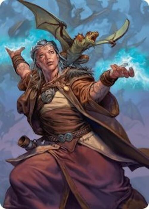 Drake Hatcher 2 Art Card (29/54) [Foundations Art Series] | Magic Magpie