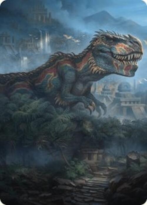 Ghalta, Primal Hunger Art Card (41/54) [Foundations Art Series] | Magic Magpie