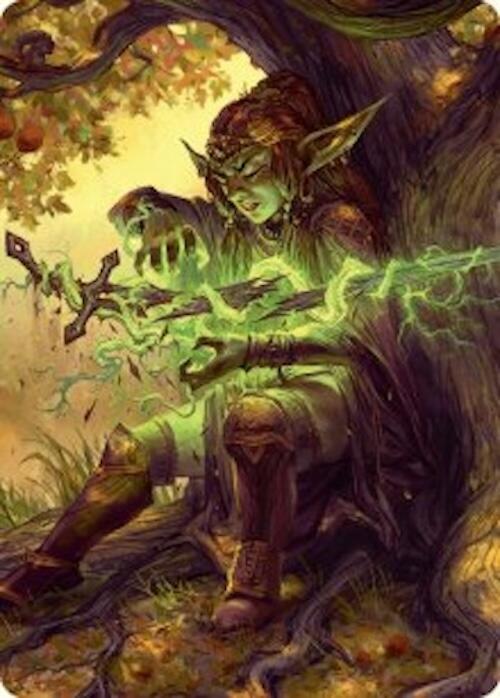 Reclamation Sage Art Card (45/54) [Foundations Art Series] | Magic Magpie