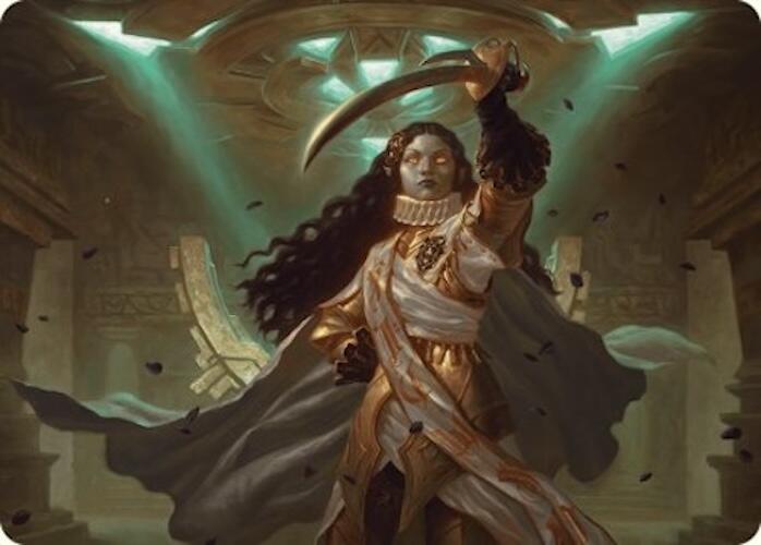 Elenda, Saint of Dusk Art Card (15/54) [Foundations Art Series] | Magic Magpie