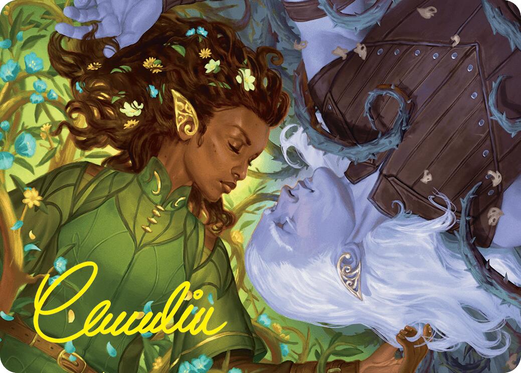 Wardens of the Cycle Art Card (17/54) (Gold-Stamped Signature) [Foundations Art Series] | Magic Magpie