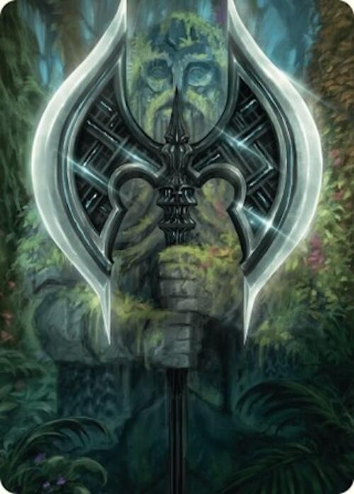 Leyline Axe Art Card (49/54) [Foundations Art Series] | Magic Magpie