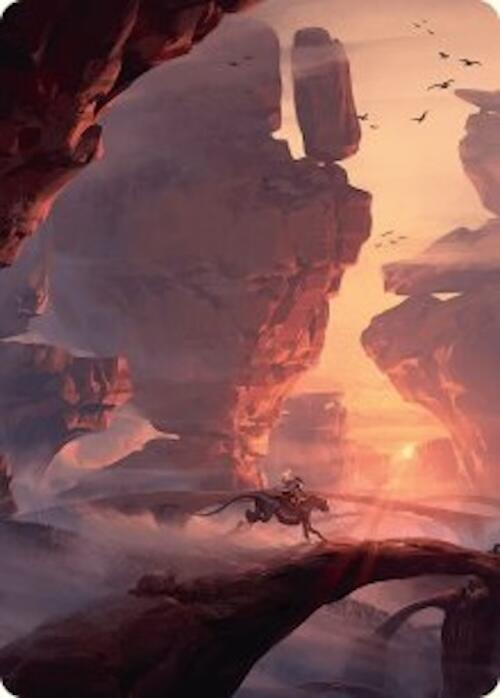 Mountain Art Card (24/54) [Foundations Art Series] | Magic Magpie