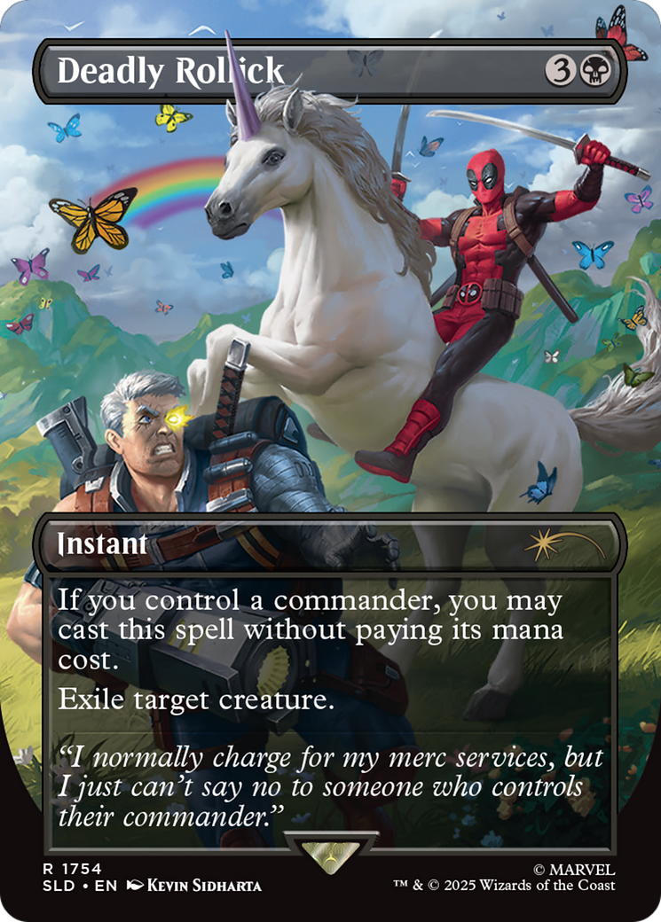 Deadly Rollick (Rainbow Foil) [Secret Lair Drop Series] | Magic Magpie