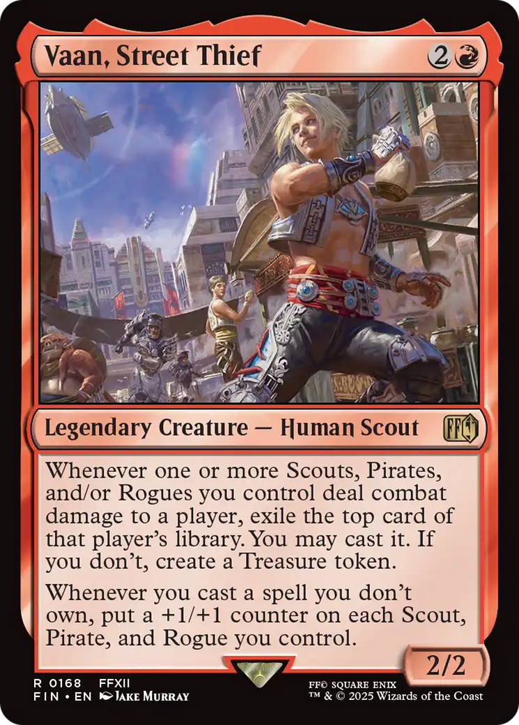 Vaan, Street Thief [FINAL FANTASY] | Magic Magpie