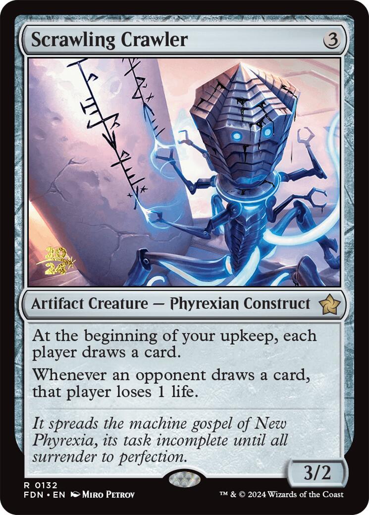 Scrawling Crawler [Foundations Prerelease Promos] | Magic Magpie