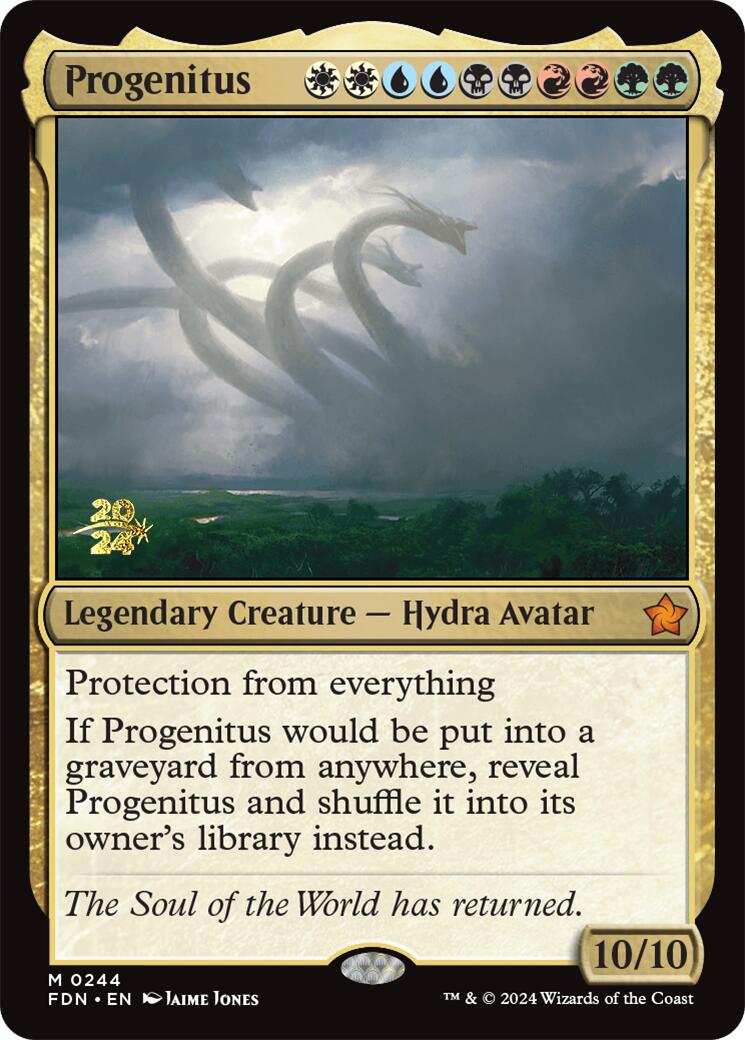 Progenitus [Foundations Prerelease Promos] | Magic Magpie