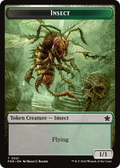 Goblin // Insect Doubled-Sided Token [Foundations Tokens] | Magic Magpie