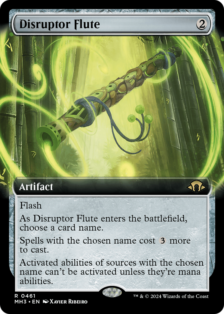 Disruptor Flute (Extended Art) [Modern Horizons 3] | Magic Magpie