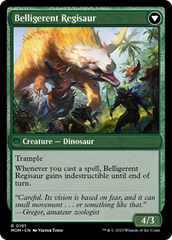 Invasion of Ixalan // Belligerent Regisaur [March of the Machine] | Magic Magpie