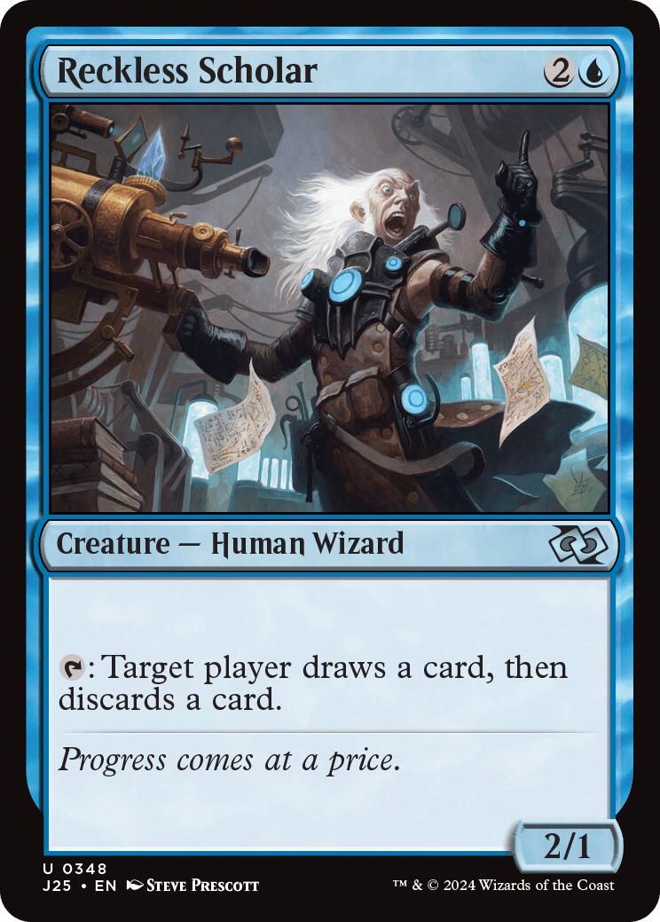 Reckless Scholar [Foundations Jumpstart] | Magic Magpie
