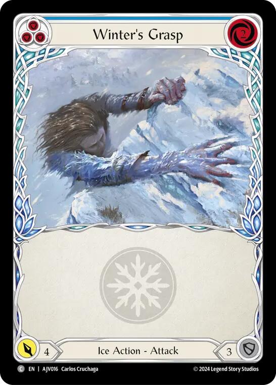 Winter's Grasp (Blue) [AJV016] (Armory Deck: Jarl Vetreidi) | Magic Magpie