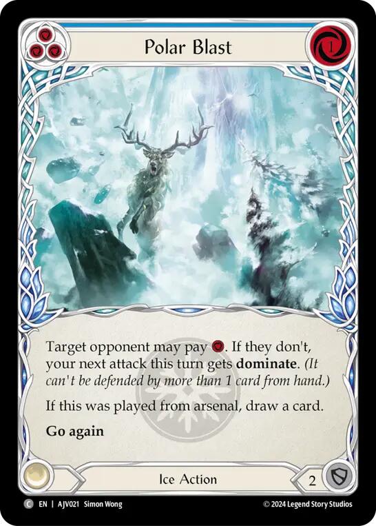 Polar Blast (Blue) [AJV021] (Armory Deck: Jarl Vetreidi) | Magic Magpie