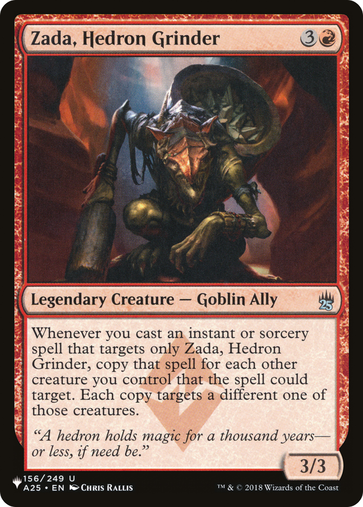 Zada, Hedron Grinder [The List Reprints] | Magic Magpie