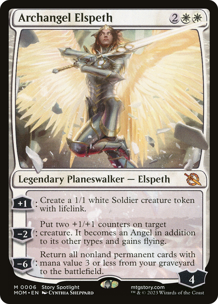Archangel Elspeth [March of the Machine] | Magic Magpie