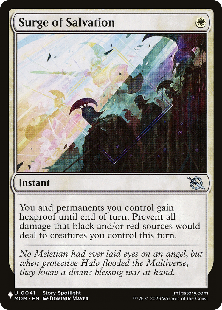 Surge of Salvation [The List Reprints] | Magic Magpie