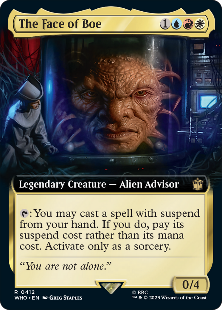 The Face of Boe (Extended Art) [Doctor Who] | Magic Magpie