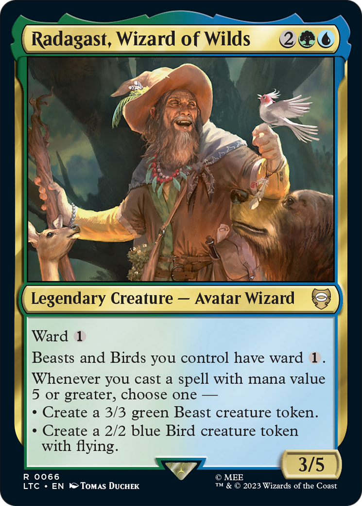 Radagast, Wizard of Wilds [The Lord of the Rings: Tales of Middle-Earth Commander] | Magic Magpie