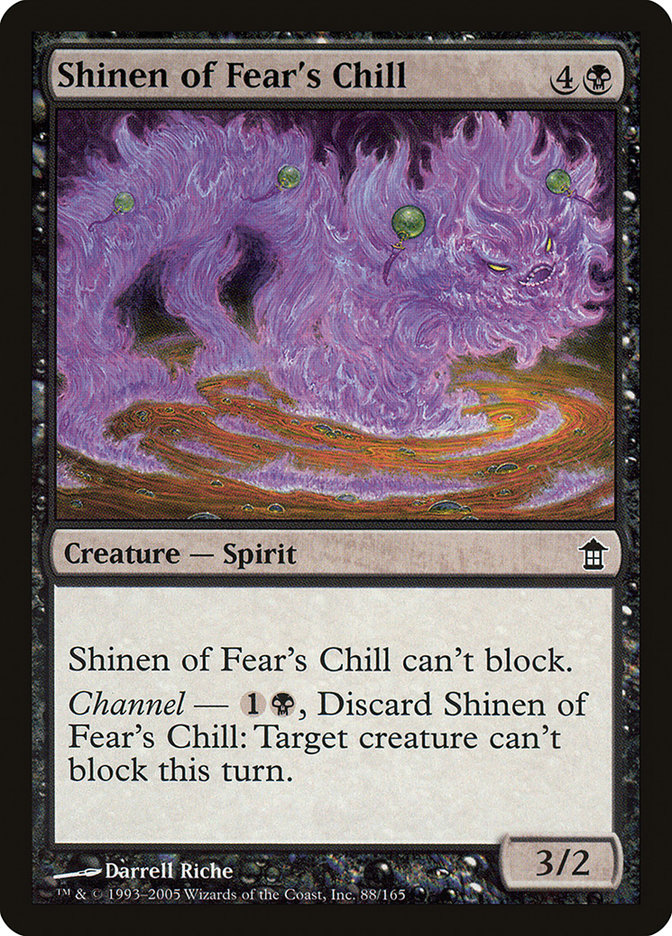 Shinen of Fear's Chill [Saviors of Kamigawa] | Magic Magpie