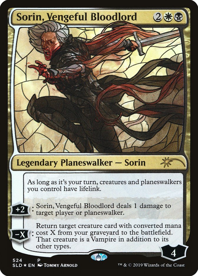 Sorin, Vengeful Bloodlord (Stained Glass) [Secret Lair Drop Promos] | Magic Magpie