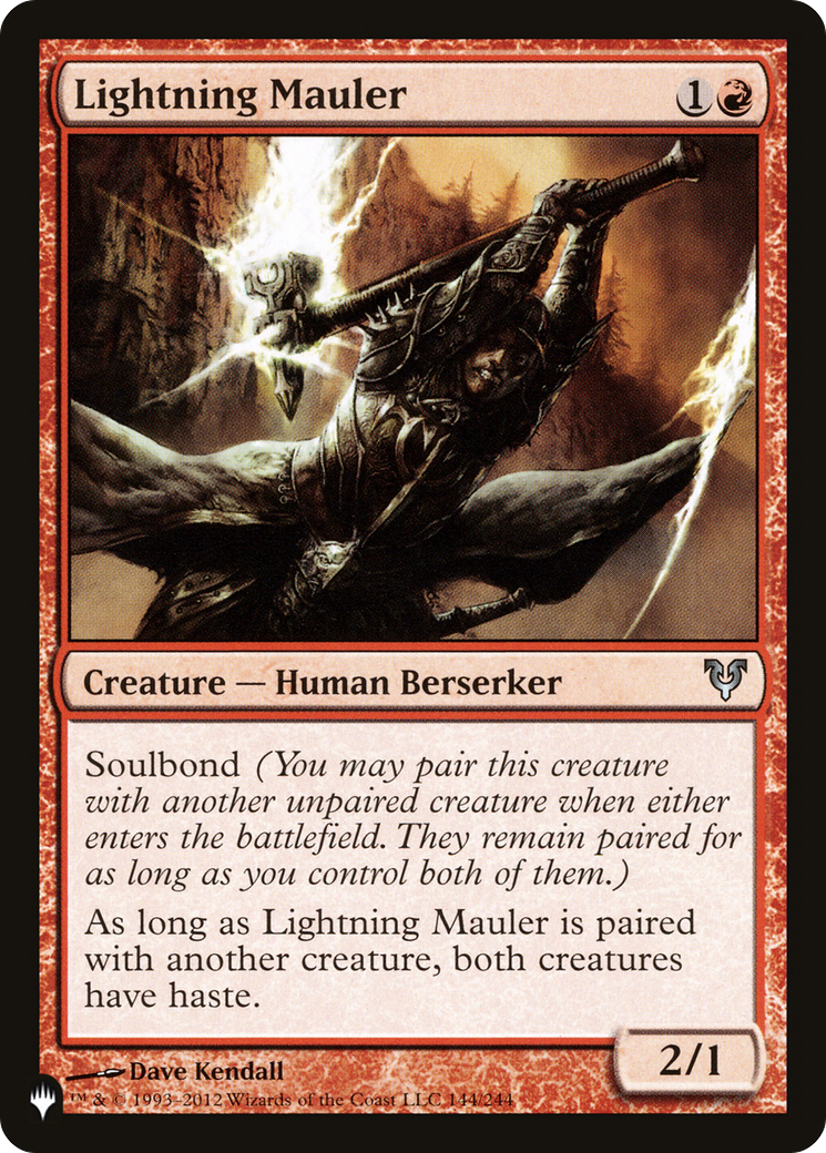 Lightning Mauler [The List] | Magic Magpie