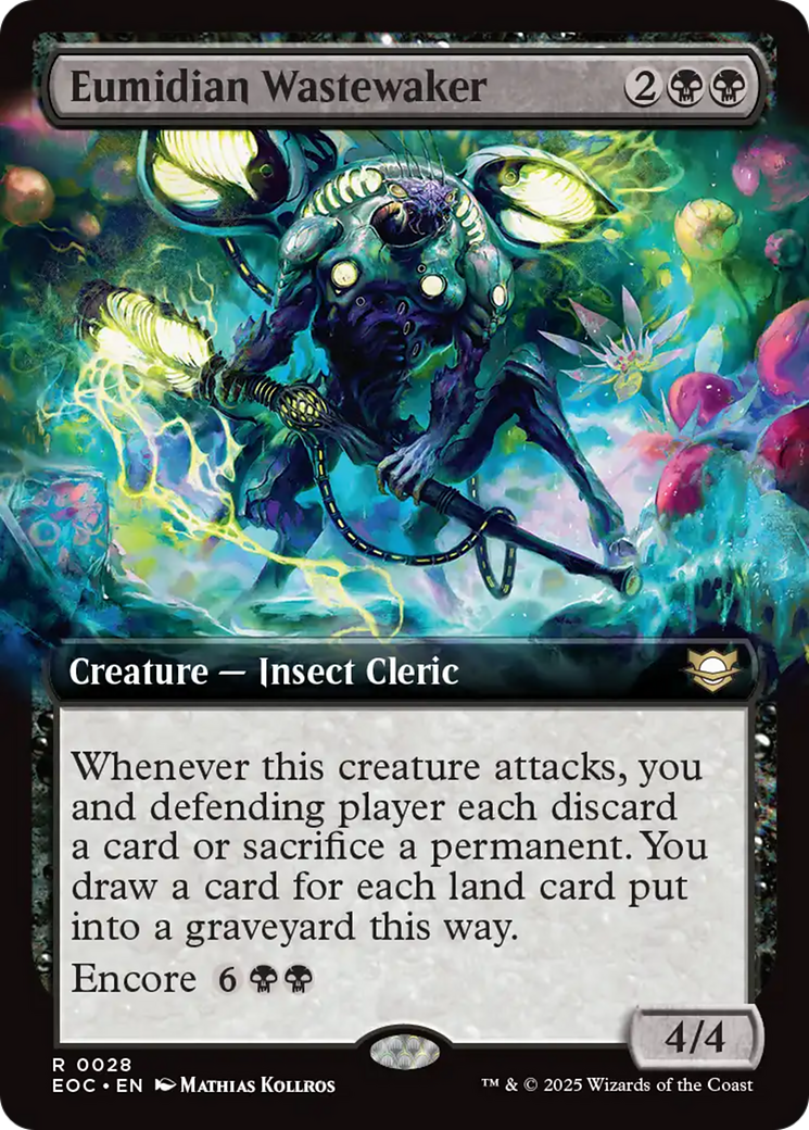 Eumidian Wastewaker (Extended Art) [Edge of Eternities Commander] | Magic Magpie