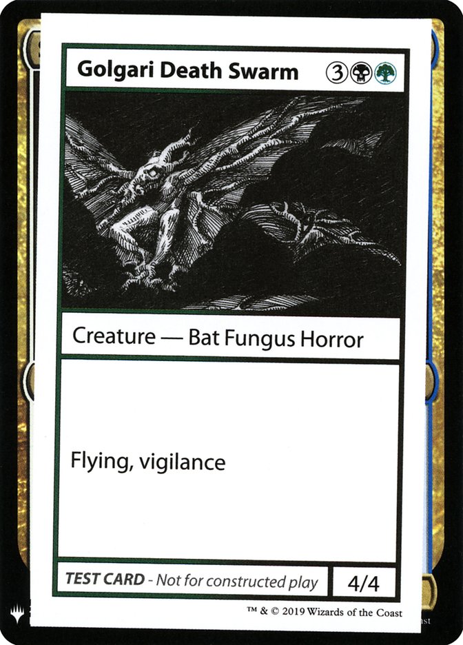 Golgari Death Swarm [Mystery Booster Playtest Cards] | Magic Magpie