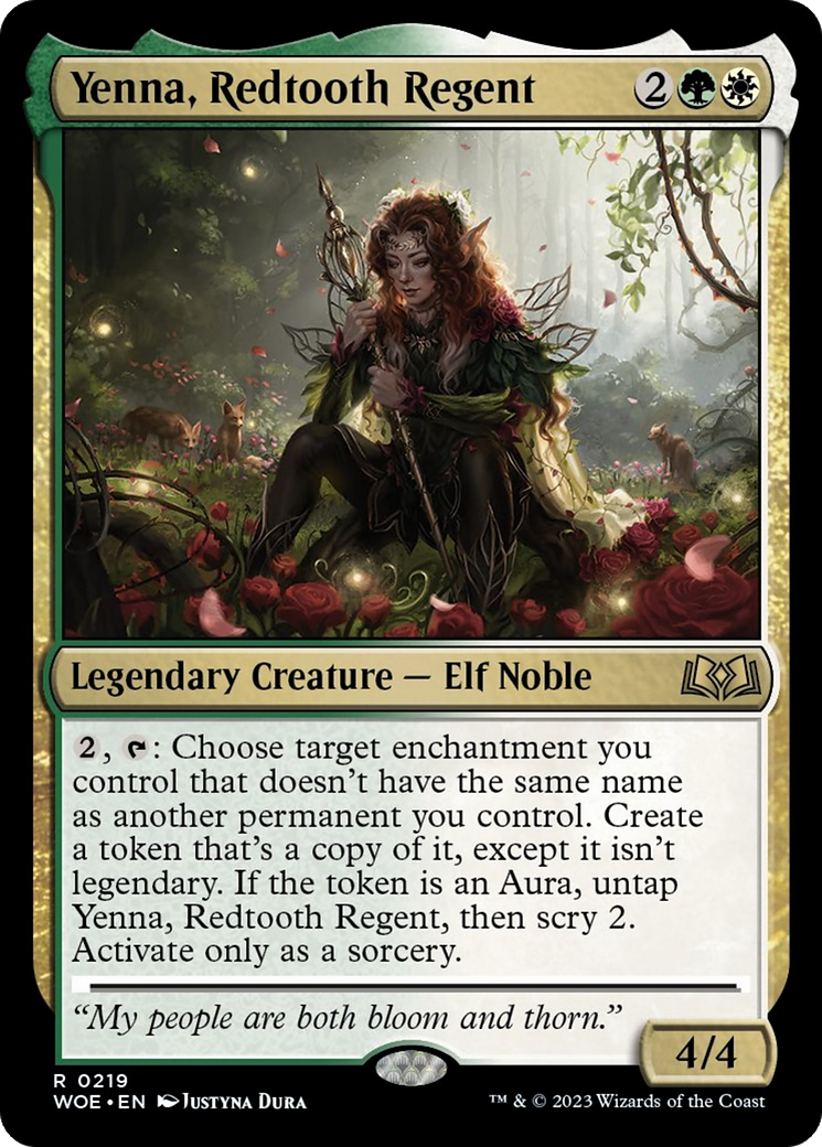 Yenna, Redtooth Regent [Wilds of Eldraine] | Magic Magpie