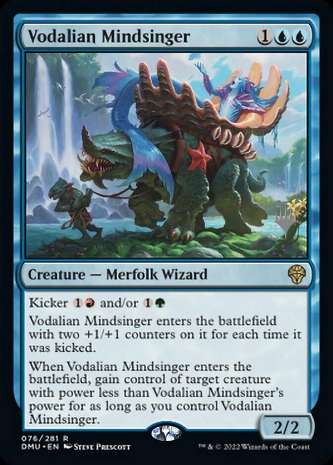 Vodalian Mindsinger (Promo Pack) [Dominaria United Promos] | Magic Magpie