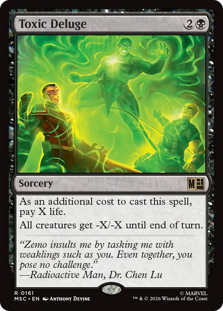 Toxic Deluge [Marvel Super Heroes Commander] | Magic Magpie