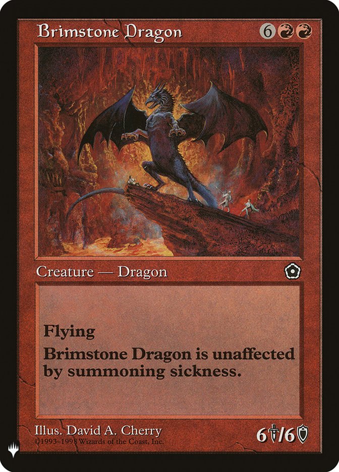 Brimstone Dragon [Mystery Booster] | Magic Magpie