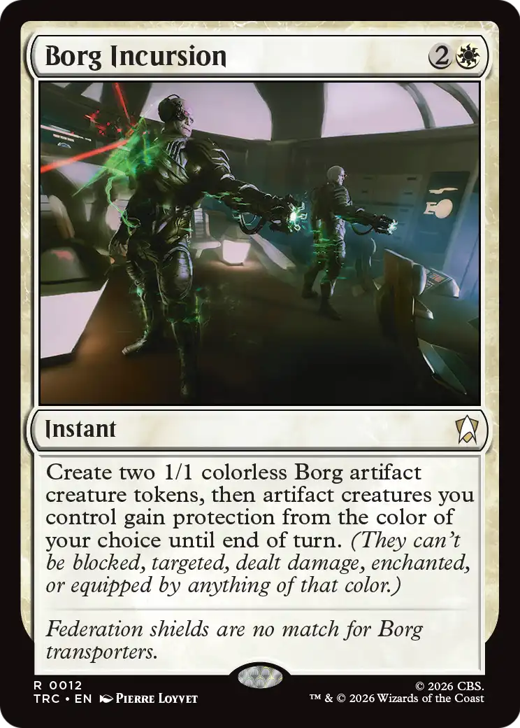 Borg Incursion (Surge Foil) [Star Trek Commander] | Magic Magpie
