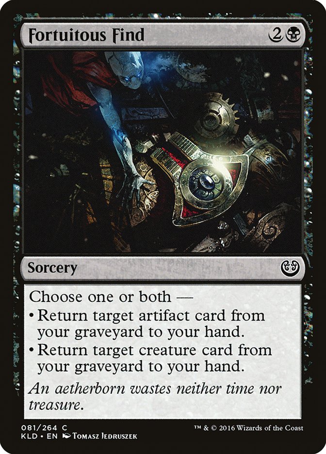 Fortuitous Find [Kaladesh] | Magic Magpie