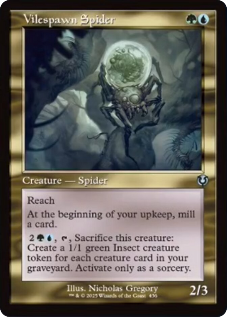 Vilespawn Spider (Retro Frame) [Innistrad Remastered] | Magic Magpie