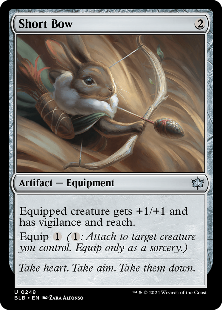 Short Bow [Bloomburrow] | Magic Magpie