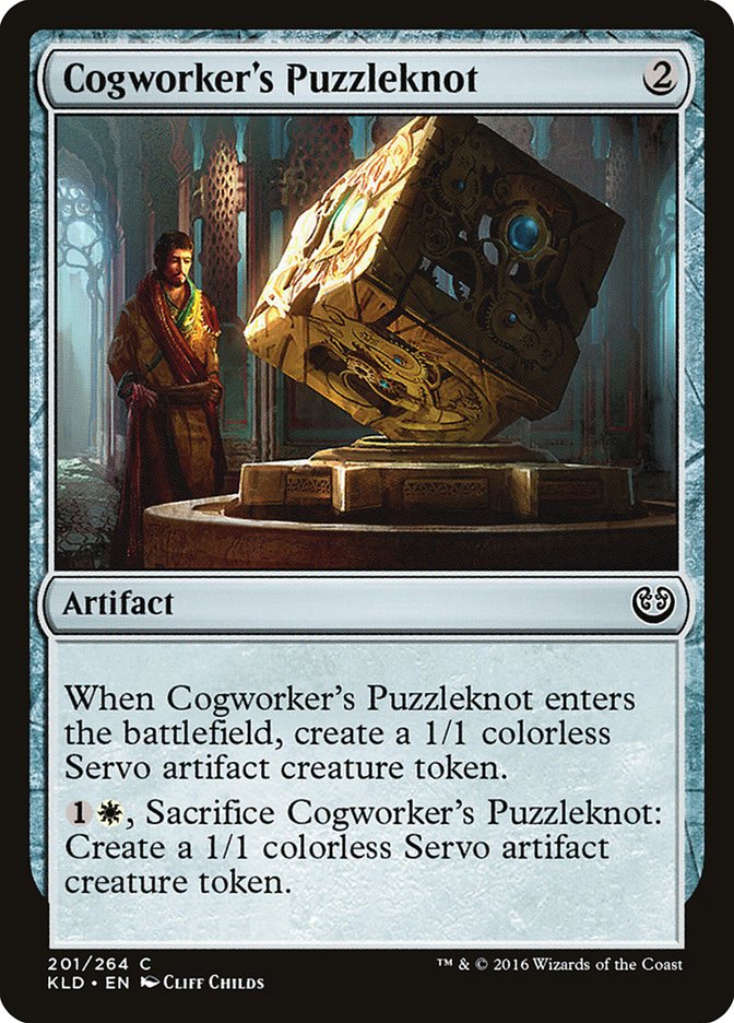 Cogworker's Puzzleknot [Kaladesh] | Magic Magpie