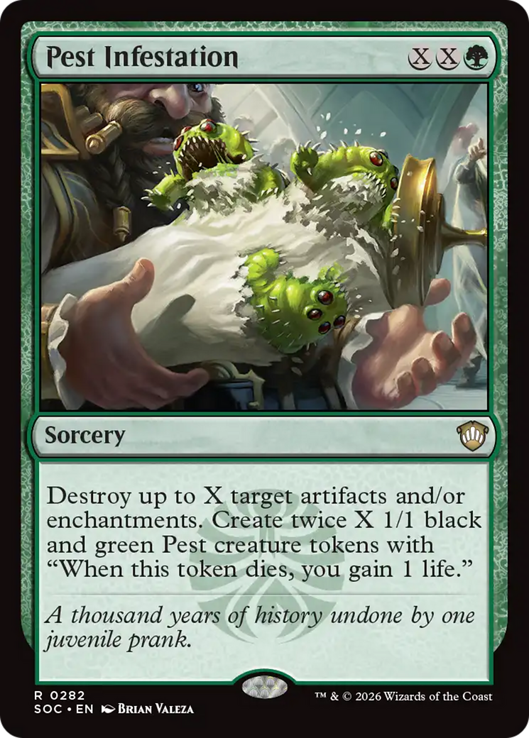 Pest Infestation [Secrets of Strixhaven Commander] | Magic Magpie
