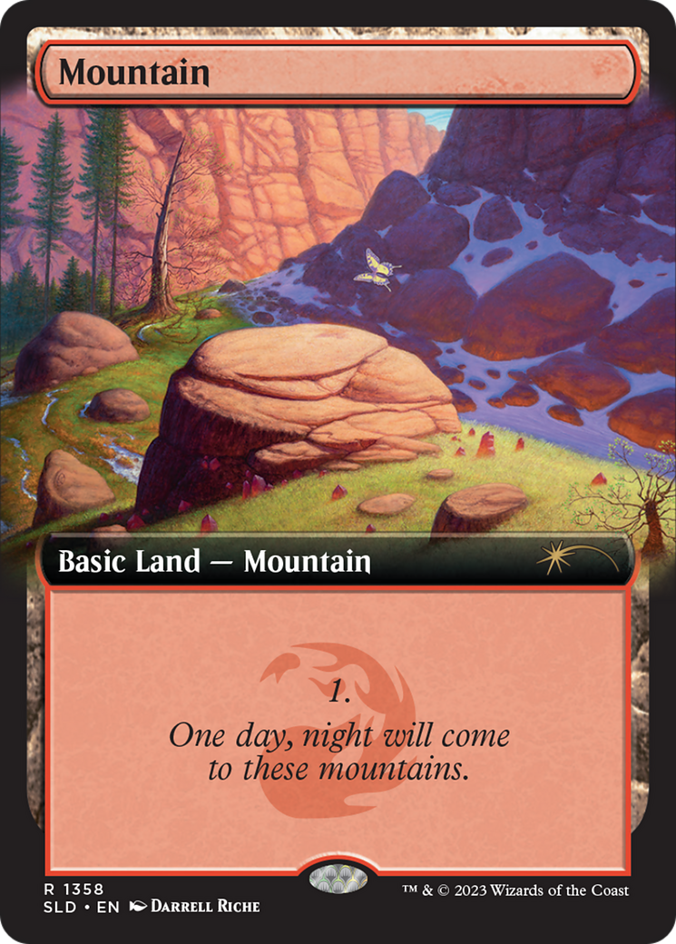 Mountain (1358) [Secret Lair Drop Series] | Magic Magpie