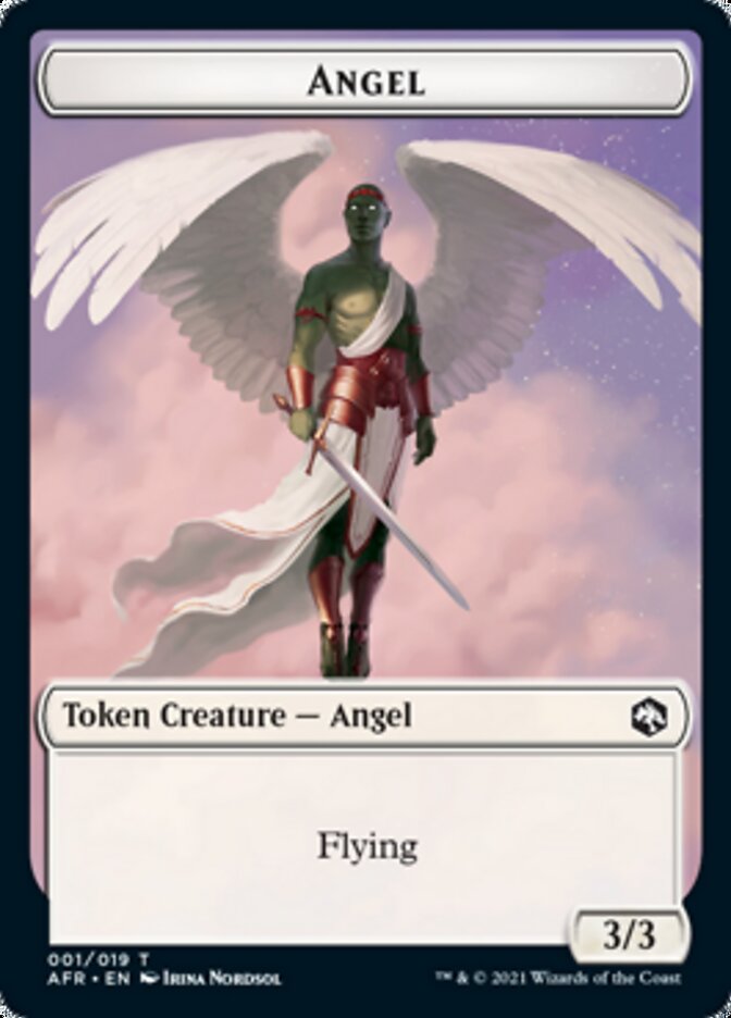 Angel Token [Dungeons & Dragons: Adventures in the Forgotten Realms Tokens] | Magic Magpie