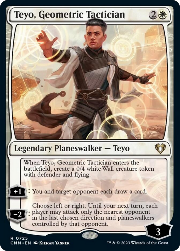 Teyo, Geometric Tactician [Commander Masters] | Magic Magpie