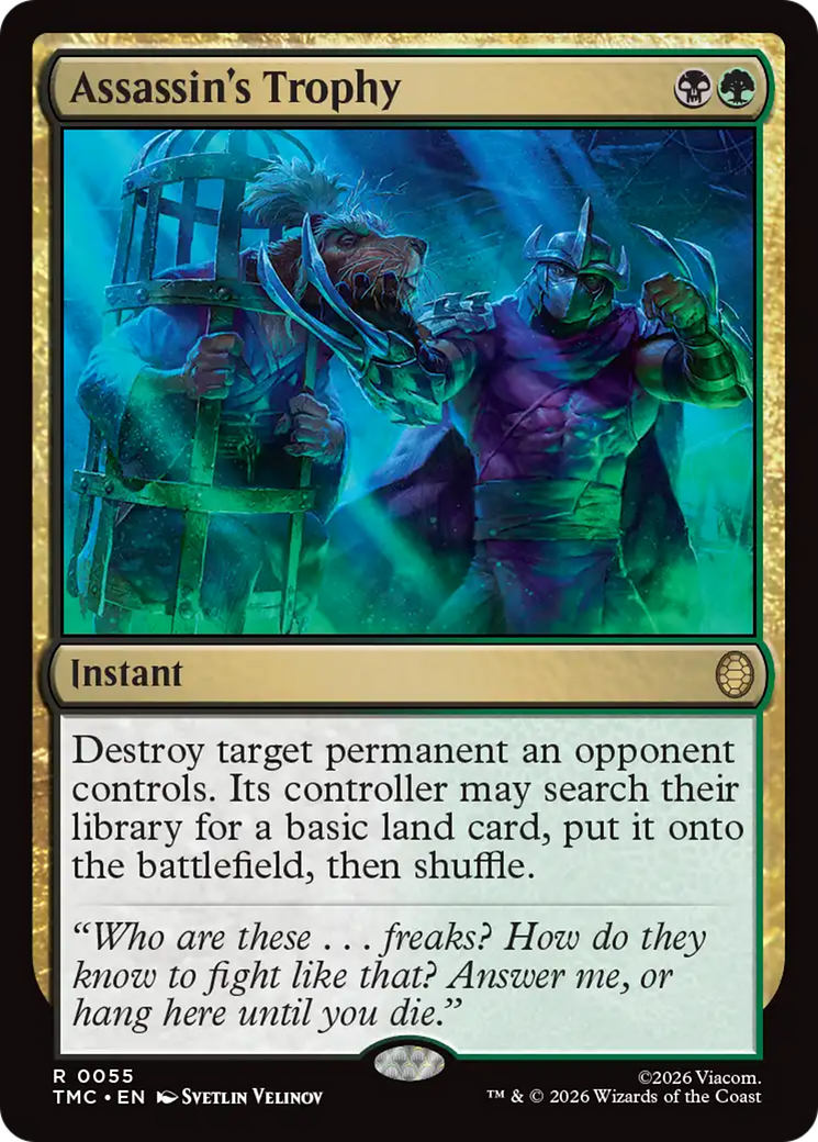 Assassin's Trophy [Teenage Mutant Ninja Turtles Commander] | Magic Magpie