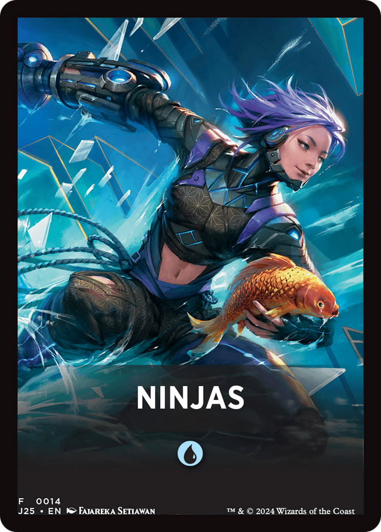 Ninjas Theme Card [Foundations Jumpstart Front Cards] | Magic Magpie