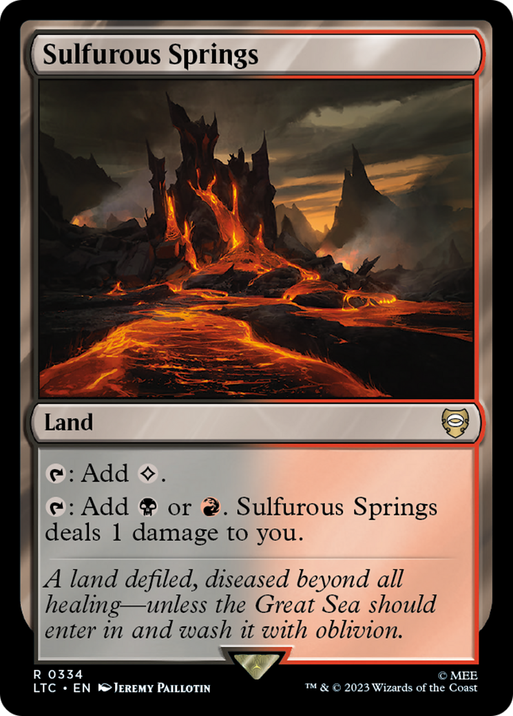 Sulfurous Springs [The Lord of the Rings: Tales of Middle-Earth Commander] | Magic Magpie