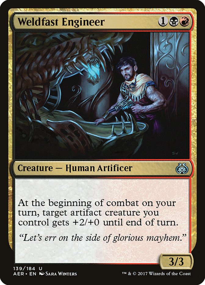 Weldfast Engineer [Aether Revolt] | Magic Magpie