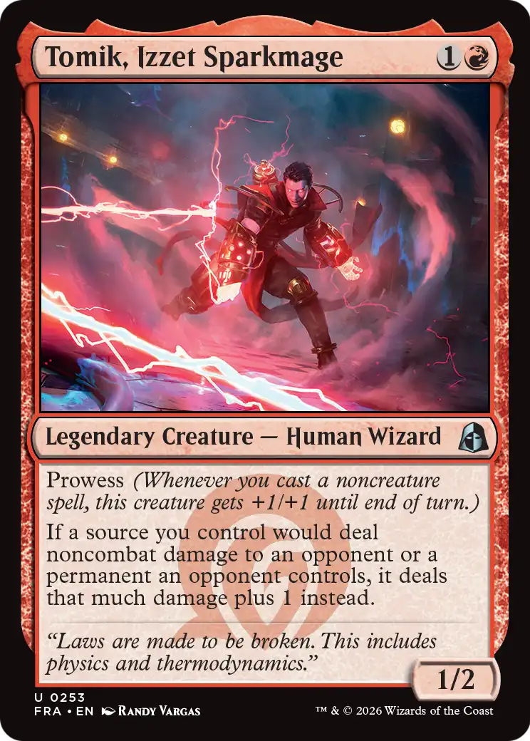 Tomik, Izzet Sparkmage [Reality Fracture] | Magic Magpie