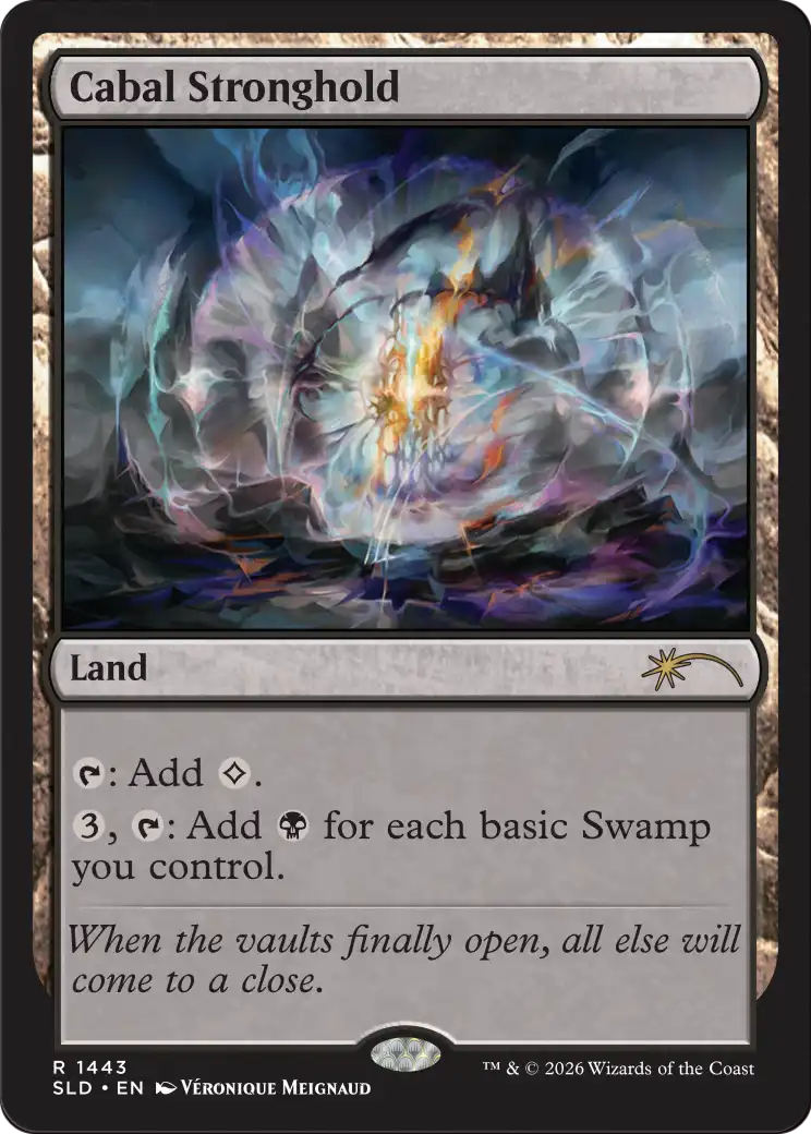 Cabal Stronghold [Secret Lair Drop Series] | Magic Magpie